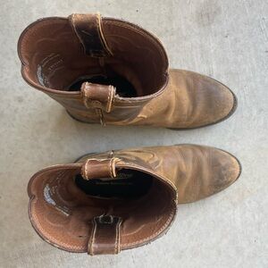 Justin Leather Riding Boots